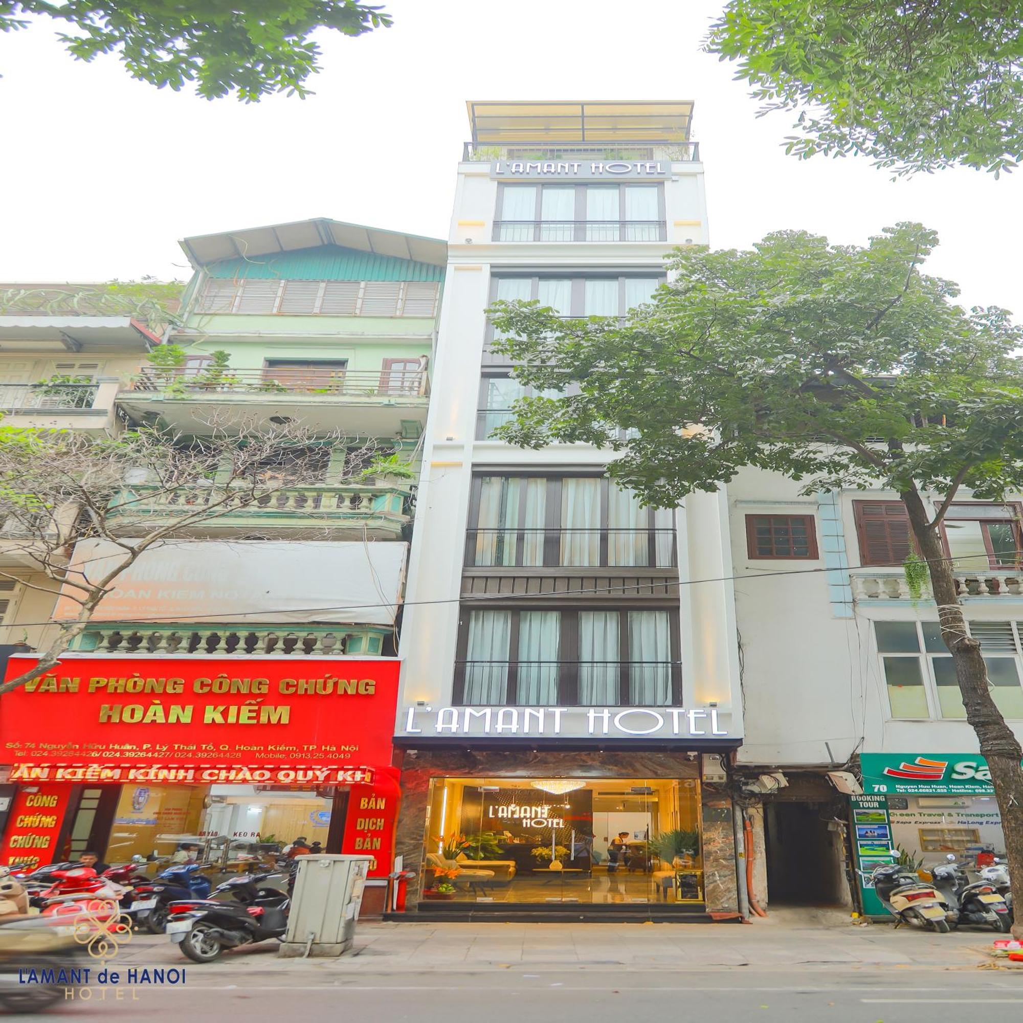 L'Amant De Hanoi Hotel - Khach San Lamant De Ha Noi Eksteriør billede